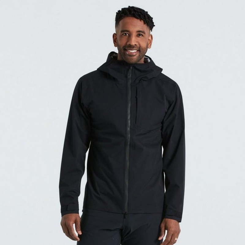 Men’s Trail Rain Jacket Black