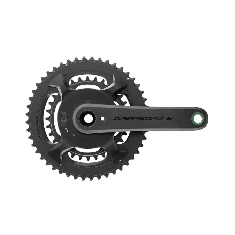Campagnolo Super Record S WRL Crankset w/Power Meter Matte Black