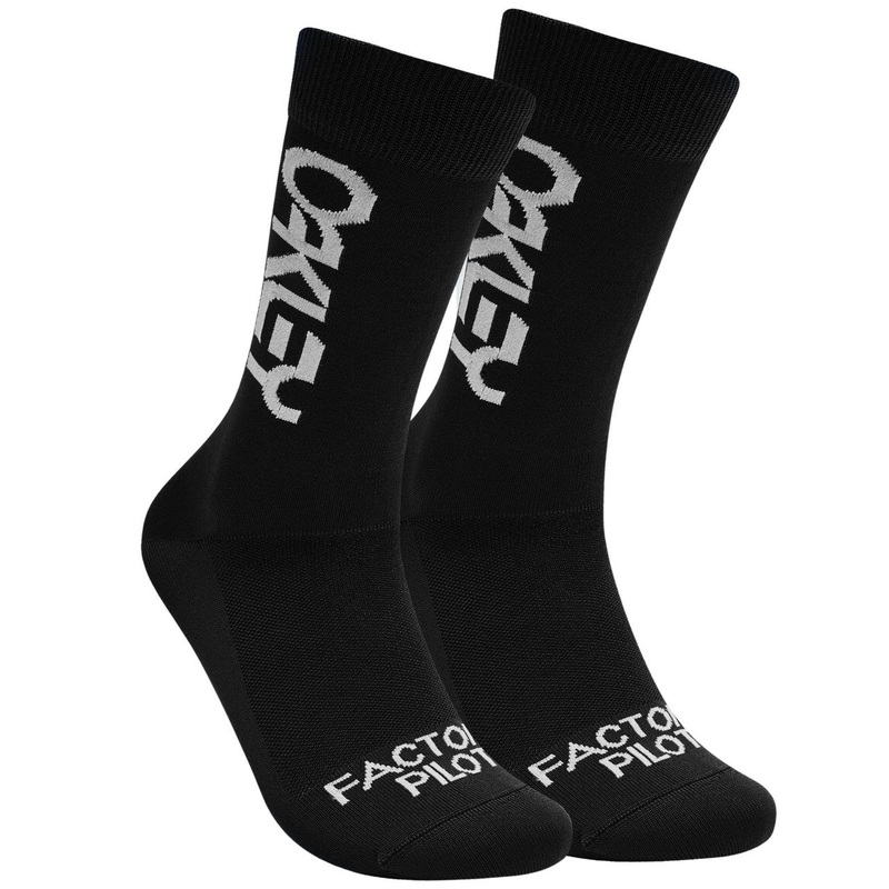 Oakley Factory Pilot MTB Socks – S – Blackout