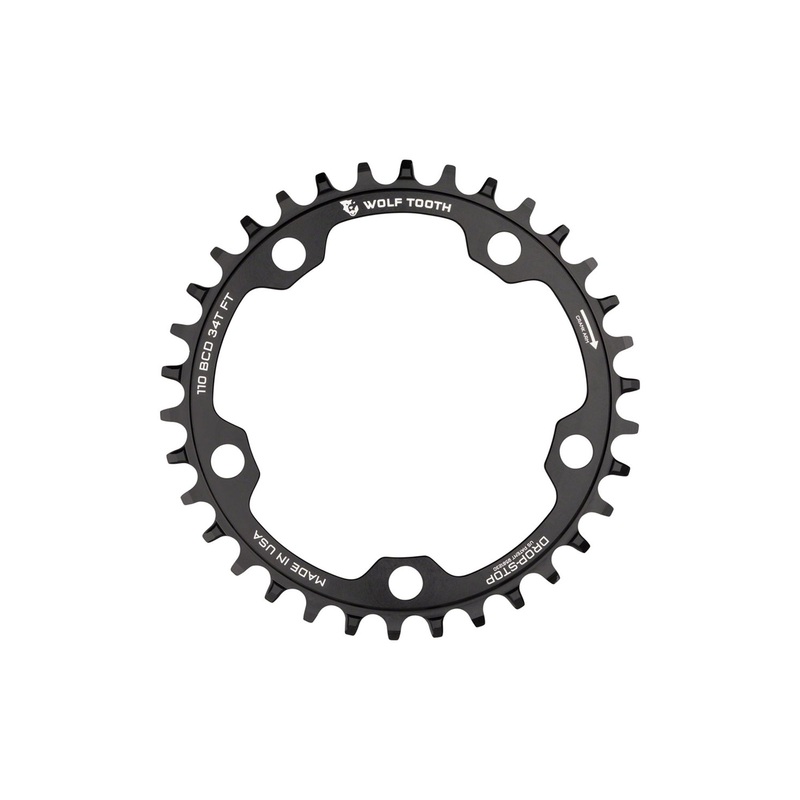 Wolf Tooth Components 5x110BCD CX/Road (Flat Top) Chainring Black