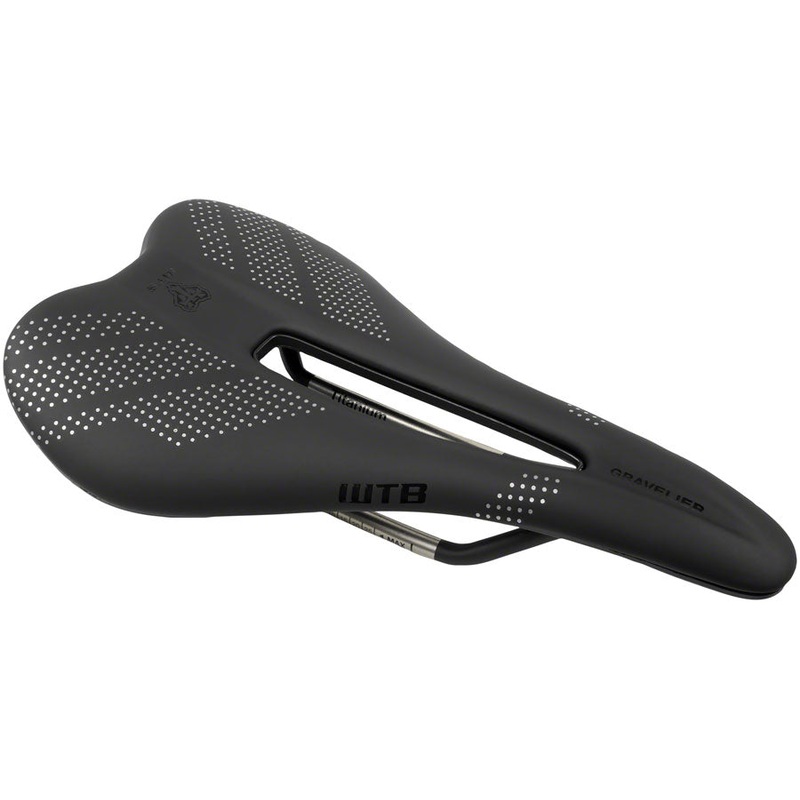 WTB Gravelier Saddle – Black Titanium