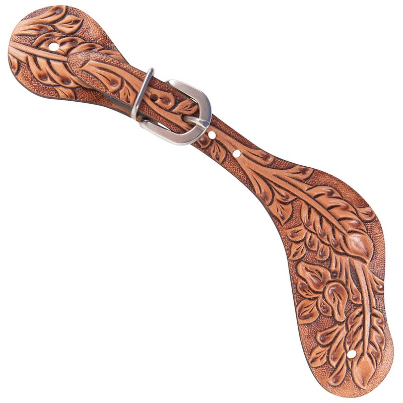 Cashel Antique Leaf Spur Strap