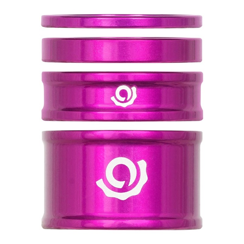 Industry Nine Headset Combo Spacer Kit 1-1/8″ Set/4 Purple