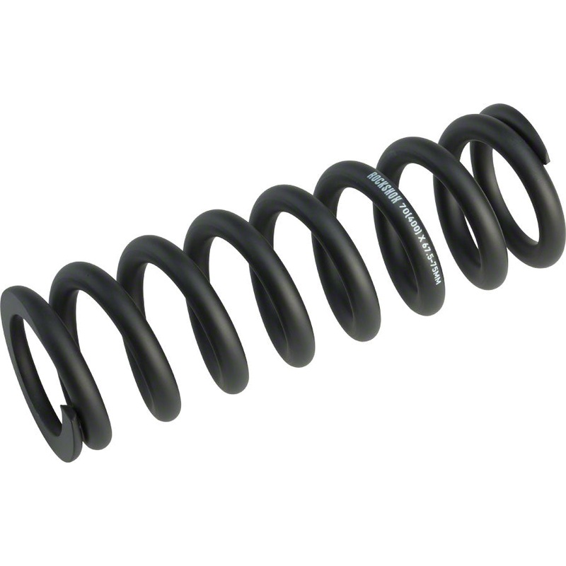 RockShox Metric Coil Spring – Length 174mm Travel 67.5-75mm 400 lbs Black