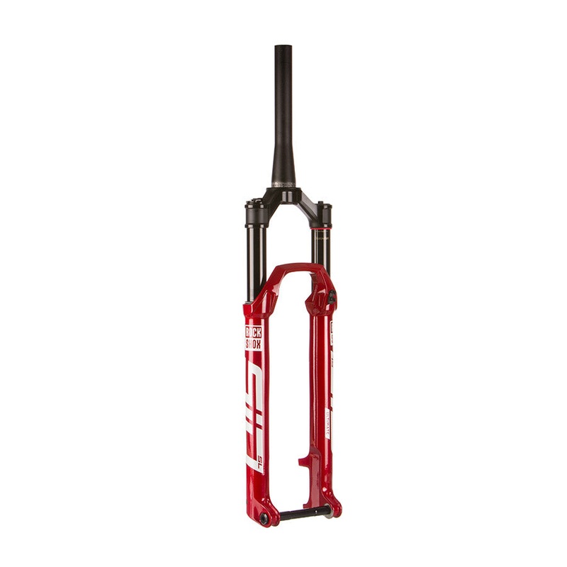 RockShox SID SL Ultimate 2P Remote E1 Suspension Fork 29” DebonAir 100mm 1-1/8”-1.5” 15x110mm TA Rake: 44mm Red Remote: Sold Separately