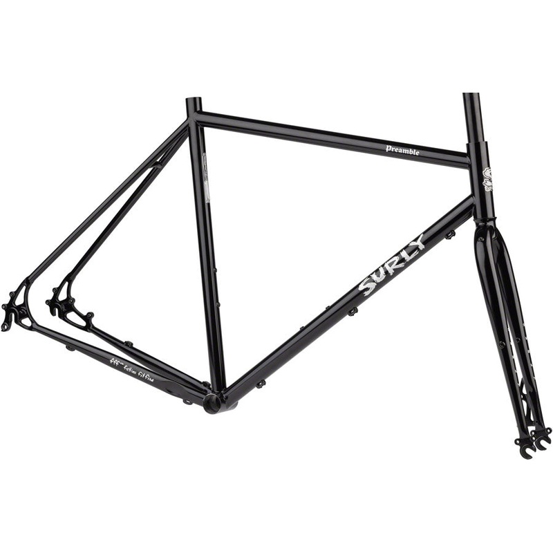 Surly Preamble Frameset – 700c Steel Hi-Viz Black Medium