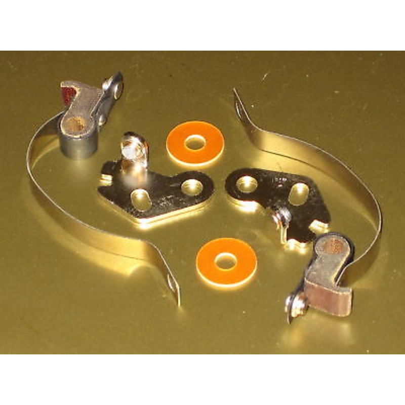 2 pairs Lucas copy contact breaker set Points Triumph 500 T100 5TA 54415803