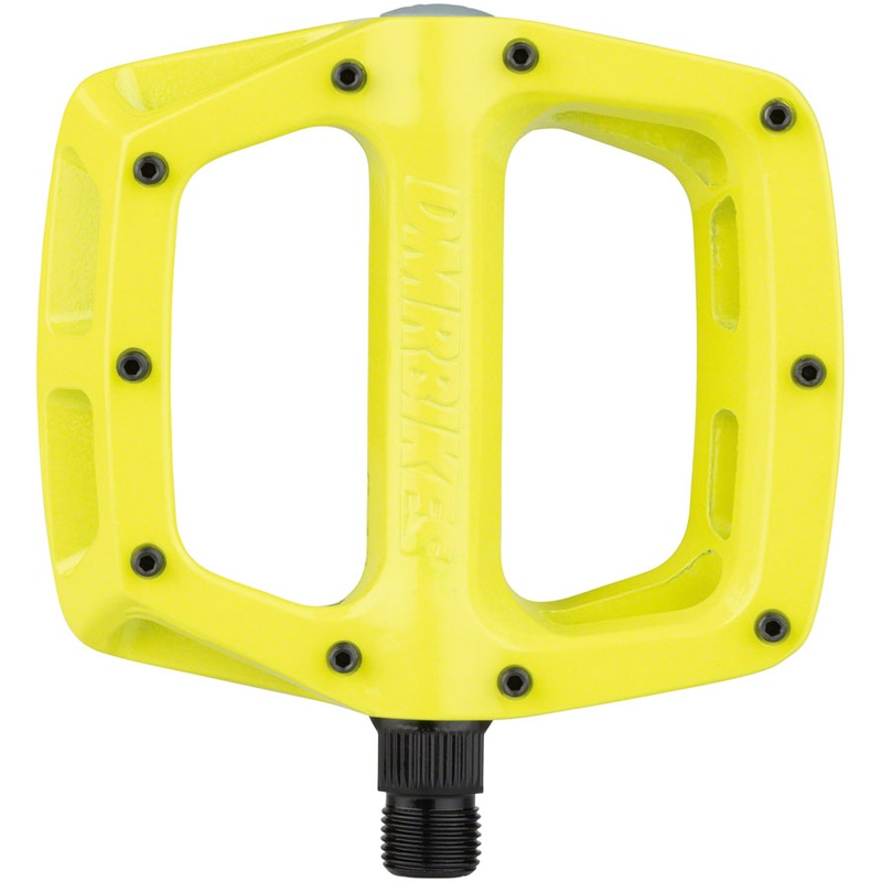 DMR V8 Pedals – Platform, Aluminum, 9/16″, Lemon Lime