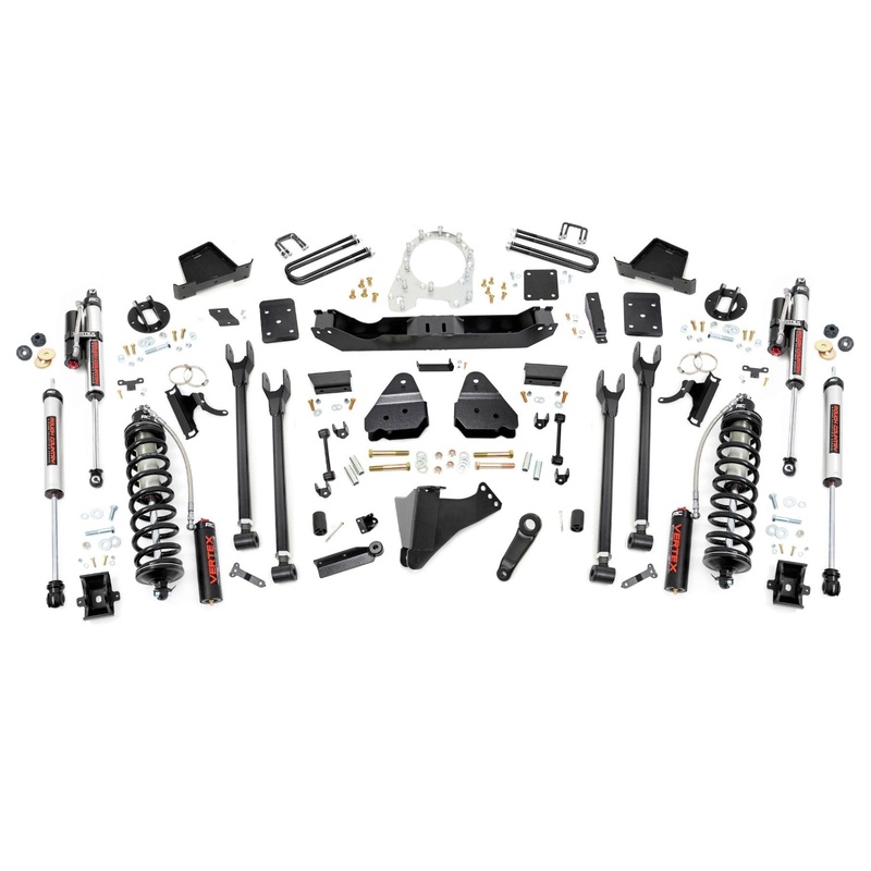 Rough Country | 6 Inch Lift Kit | Diesel | 4 Link | OVLD | C/O Vertex | Ford F-250/F-350 Super Duty (17-22) | 50857
