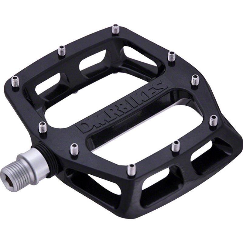 DMR V12 Pedals, 9/16″ Magnesium Platform Black Flat DH AM DJ