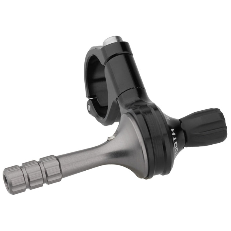 Wolf Tooth ReMote 360 Dropper Lever – 22.2mm Bar Clamp – Black – 360 Action