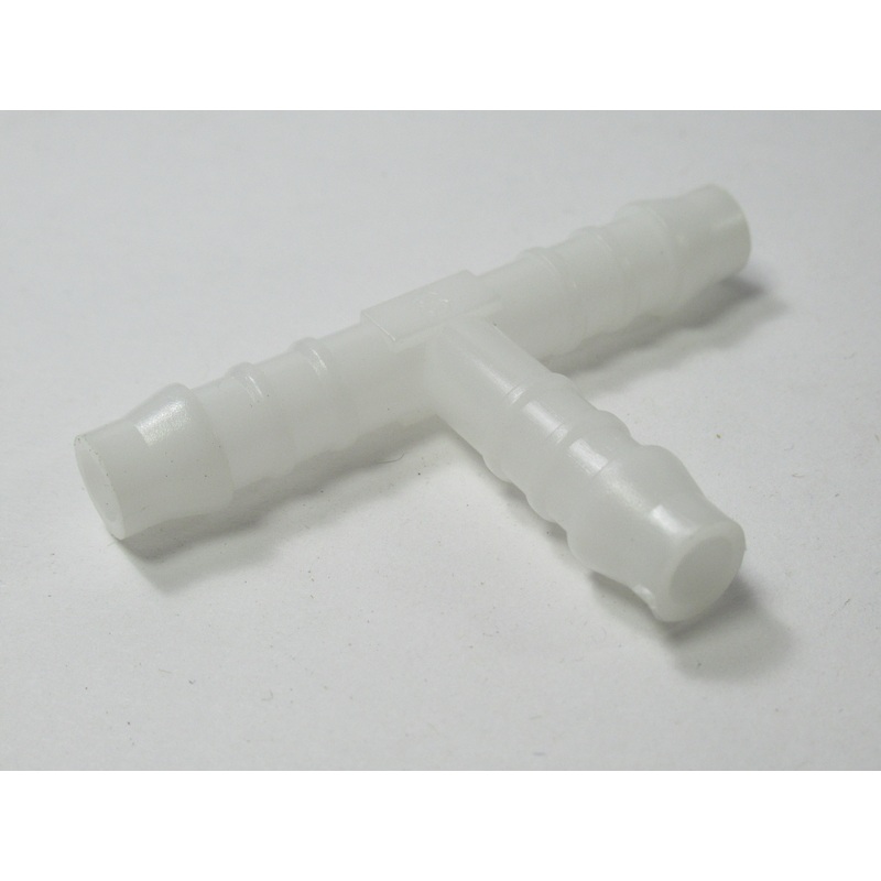 5/16″ Fuel T white polyurethane fuel barb Tee motorcycle automotive gas line