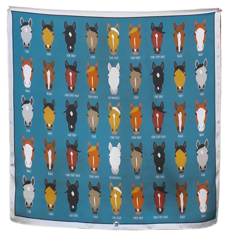 Fringe Scarves “Markings” Long Wild Rag