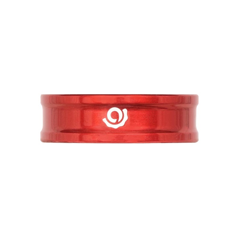 Industry Nine iRiX Headset Spacer 1-1/8” Height: 10mm Aluminum Red
