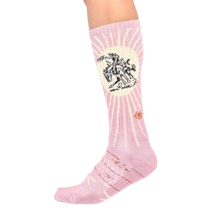Lucky Chuck “Fringe Bucking” Performance Socks