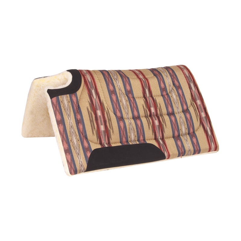 Mustang Sierra Herculon Cut Back Pad Apache Black