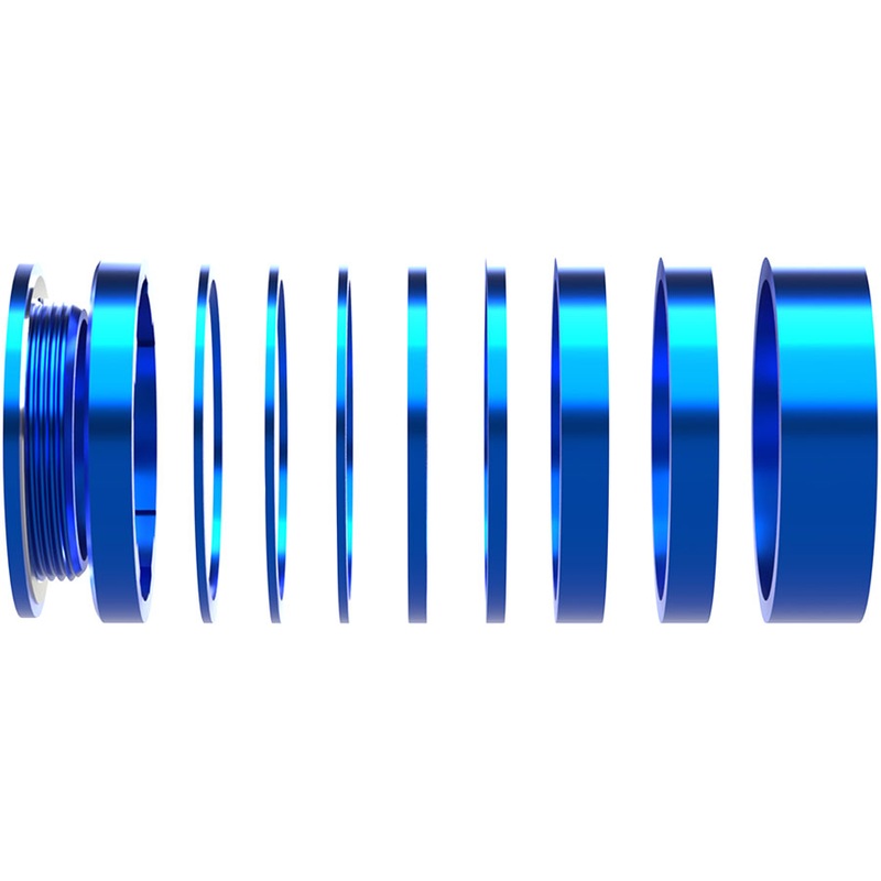 Wheels Manufacturing SOLO-HG Single Speed Conversion Kit – For HG Style Hubs Blue