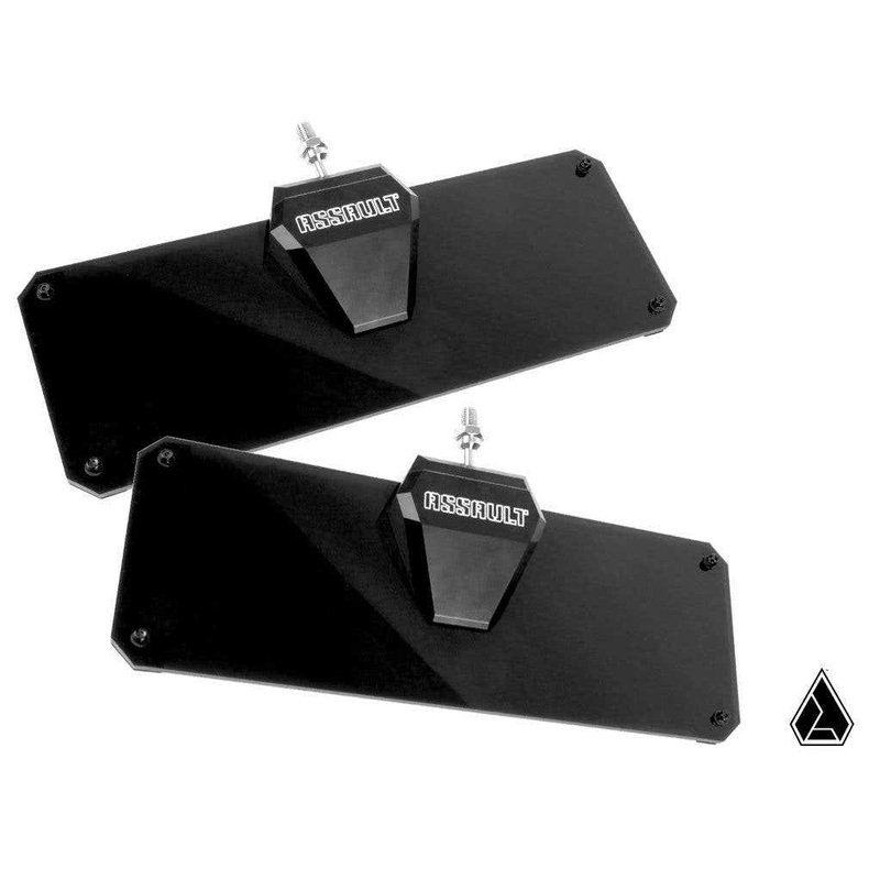 Assault Industries Ghost Tinted Sun Visors (Set of 2)