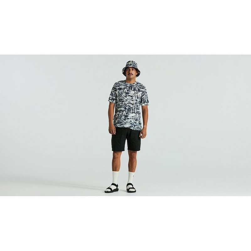 s/f riders hybrid short men black 38