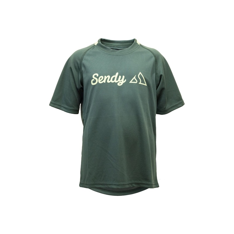Sendy Send It Short Sleeve Youth Jersey – Youth XL – Bold Green
