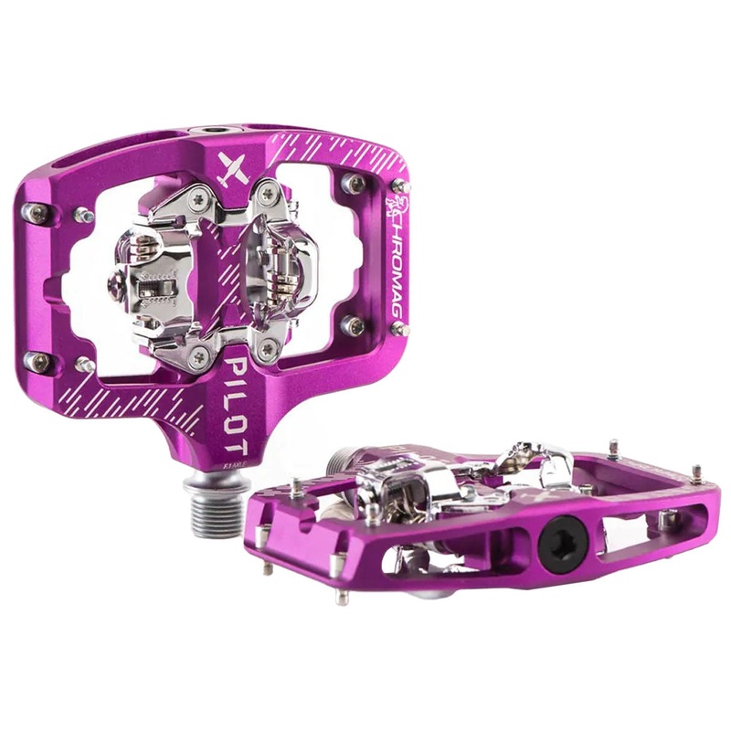 Chromag Pilot SPD Pedals Purple
