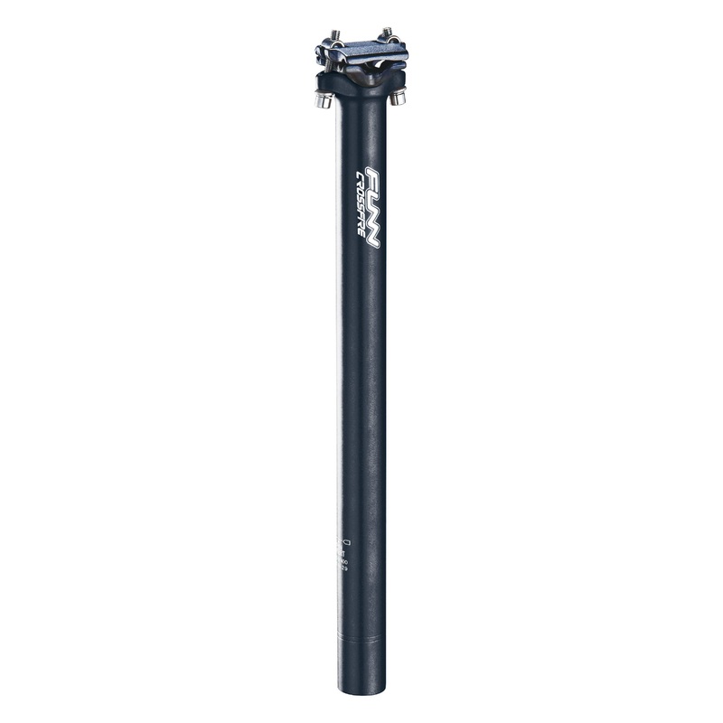 FUNN Crossfire Seat Post – 27.2mm – Black – 350mm Length