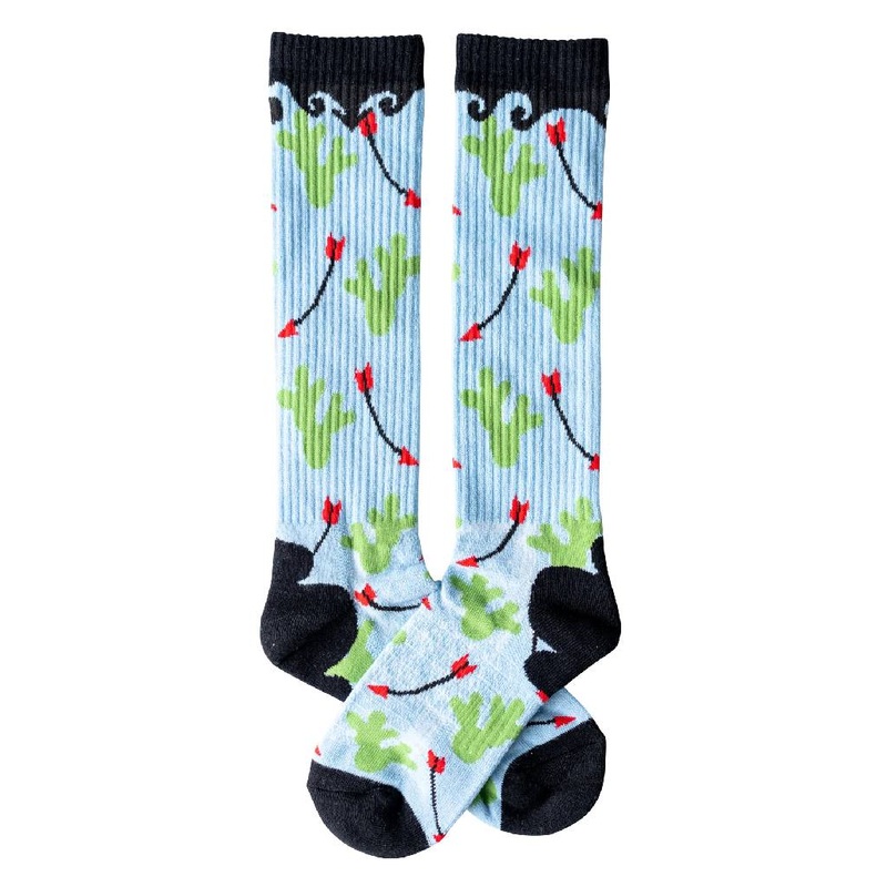 Lucky Chuck Cowboy Compass Performance Socks