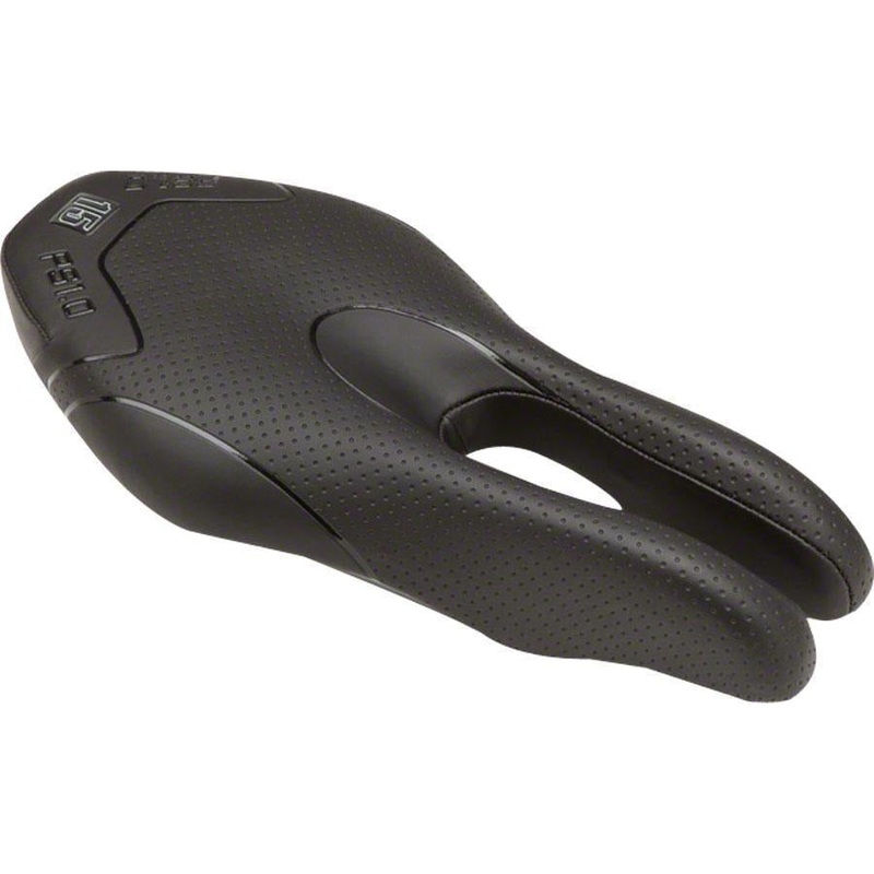 PS 1.0 Ergonomic Bike Saddle Stainless Steel Rail Black