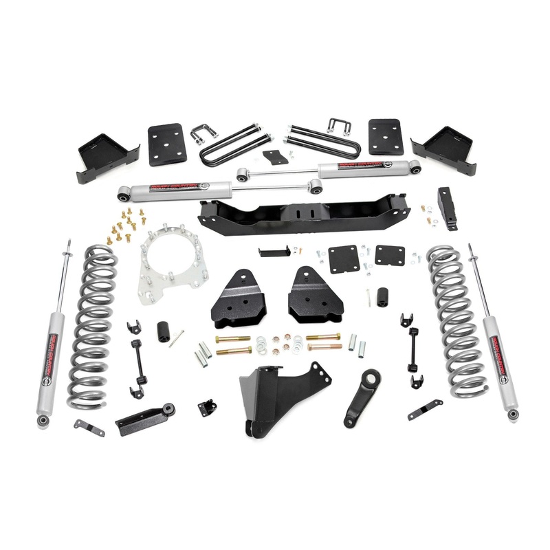 Rough Country | 6 Inch Lift Kit | Diesel | No OVLD | Ford F-250/F-350 Super Duty 4WD (17-22) | 50420