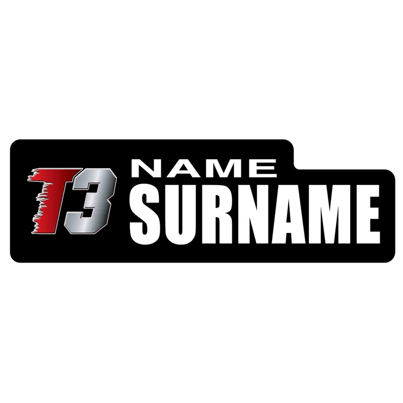 T3 Triathlon Club 2025 ID Sticker Bikes & Gear