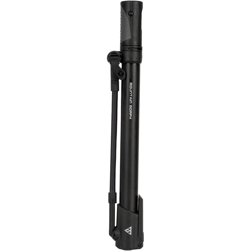 Topeak Mountain Morph Pump – Black 160psi