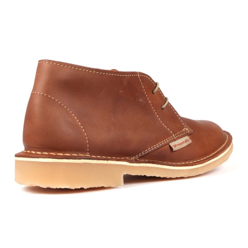 Freestyle Hunter Premium Leather Sustainably Handcrafted Veldskoen – Crazyhorse Mocca