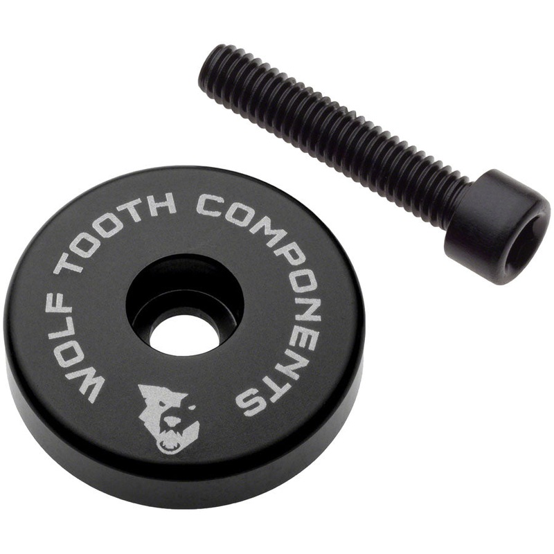 Wolf Tooth Components Ultralight Stem Cap with Integrated 5mm Spacer