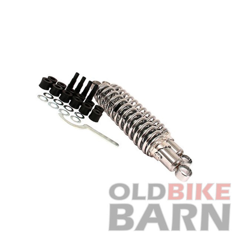 12 3/4″ (325mm) Eye to Eye Chrome Shocks