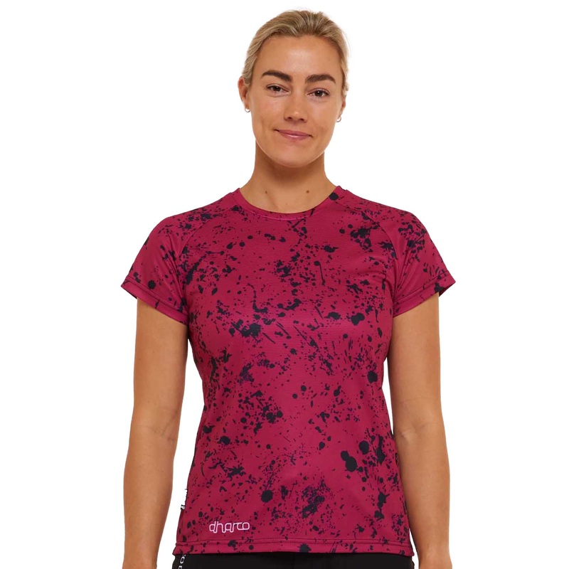 DHaRCO Women’s Short Sleeve Jersey – Women’s L – Chili Peppers