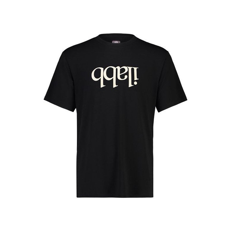 ilabb Men’s Lomond Capsize Short Sleeve Tee – S – Black – White