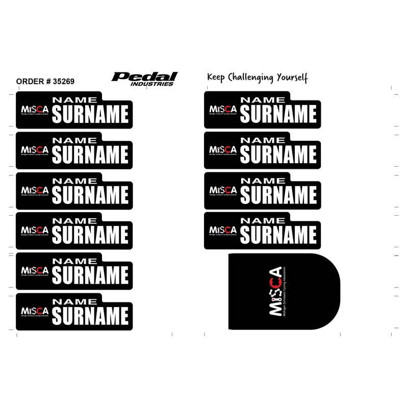 MISCA 2023 ID Sticker Bikes & Gear