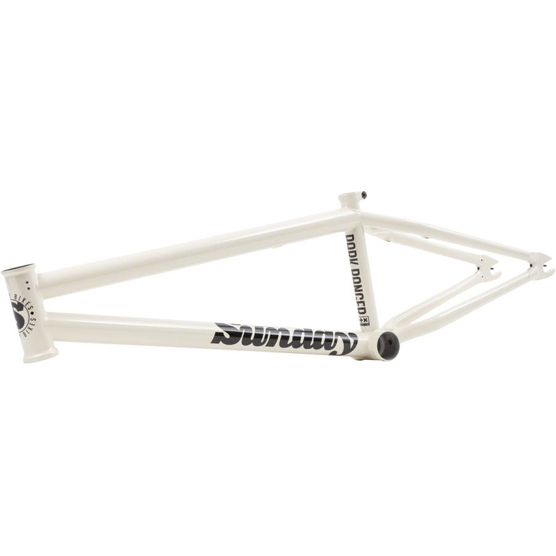 Park Ranger BMX Frame – 21″ TT Gloss Classic White
