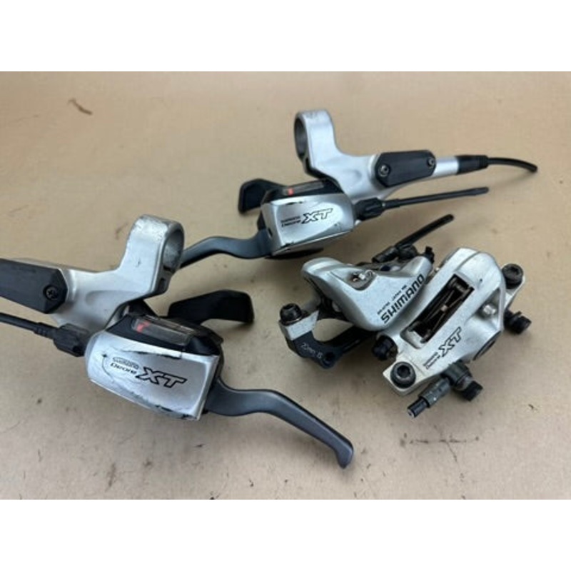 Shimano XT M765 3×9 Integrated Shift Brake Levers Hydraulic Disc