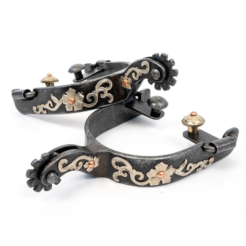 Formay Floral Ladies Engraved Spur