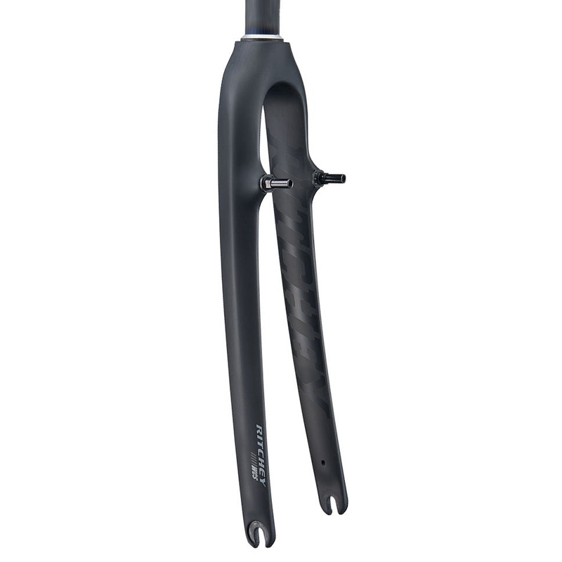 Ritchey WCS Carbon Cross Fork – 1-1/8″ 45mm Rake Cantilever Brake 2020 Model Matte Carbon