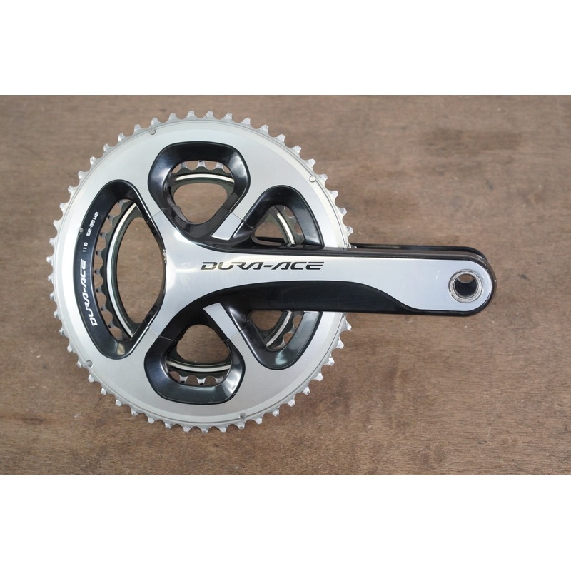 172.5mm 52/36T Shimano Dura-Ace FC-9000 11 Speed Crankset