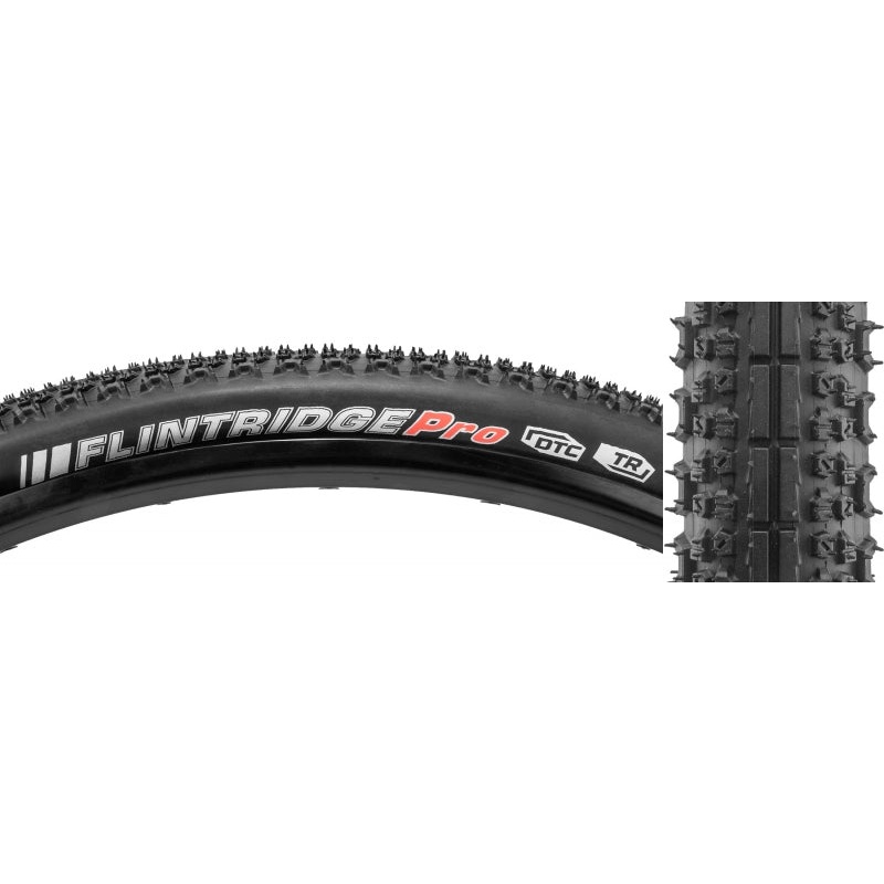 Flintridge Pro Tire – 700 x 45 Tubeless Folding Black