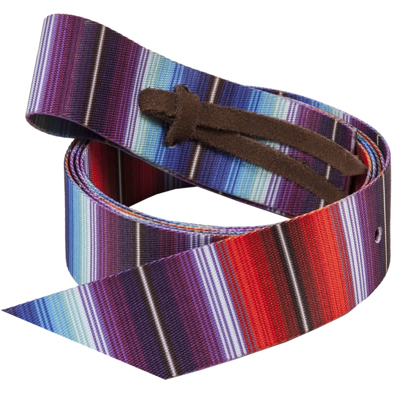 Mustang Fashion Print 6′ Nylon Latigo Tie Strap Southwestern