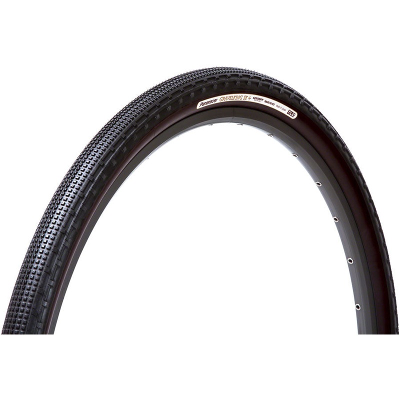 Panaracer GravelKing SK Plus Tire – 700 x 38 Tubeless Folding BLK ProTite Protection