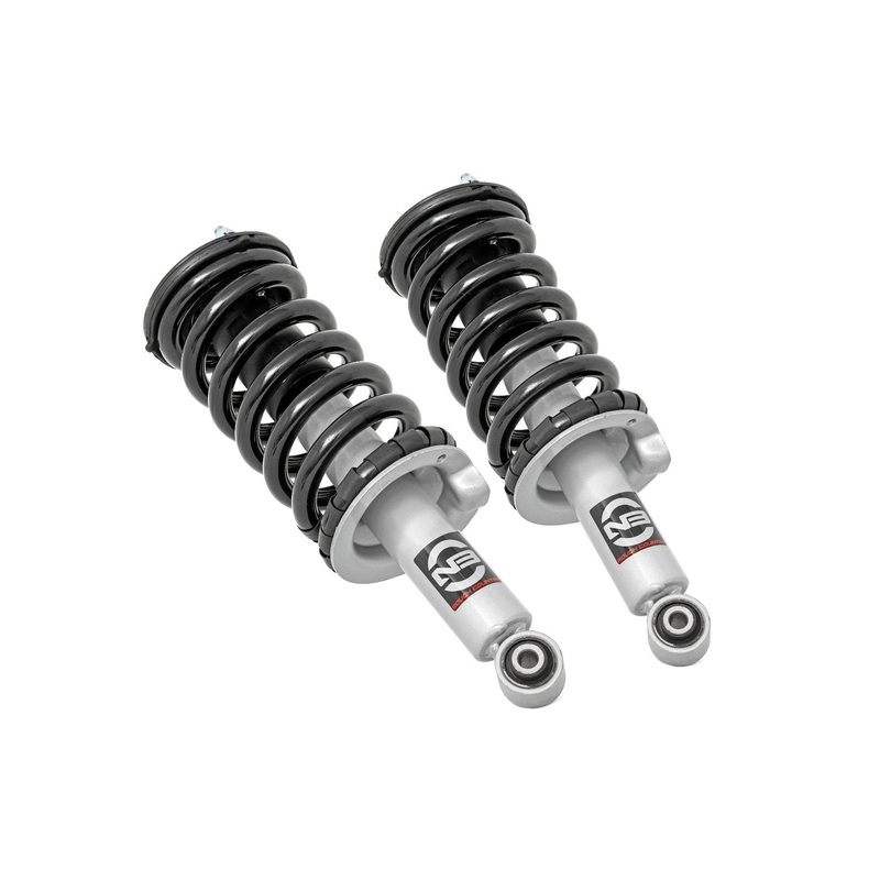 Rough Country | Loaded Strut Pair | 3 Inch | Nissan Titan 4WD (2017-2024) | 501072