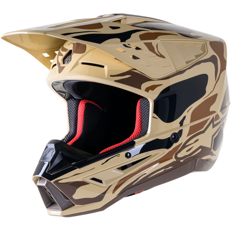S M5 Mineral Helmet Dark Brown/Kangaroo Matte 2x