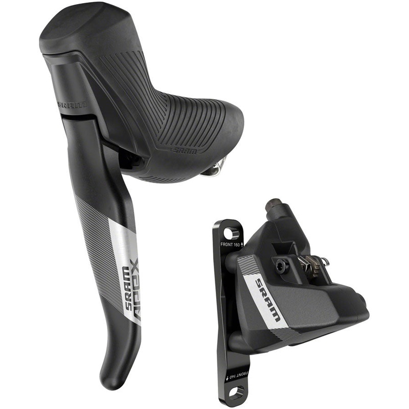 SRAM Apex Disc Brake Lever – Left/Rear Flat Mount 2-Piston 20mm Offset BLK A1
