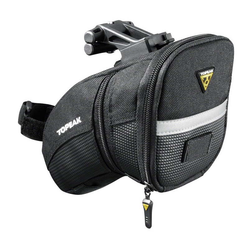 Topeak Aero Wedge Seat Bag – QuickClick Medium Black