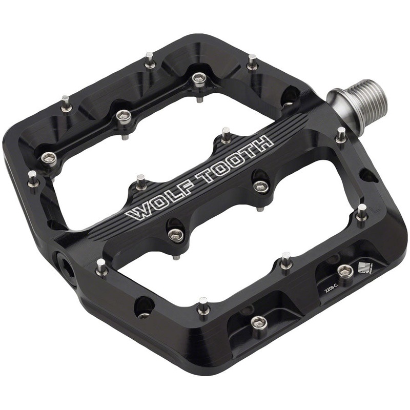 Wolf Tooth Waveform Pedals – Black, Large